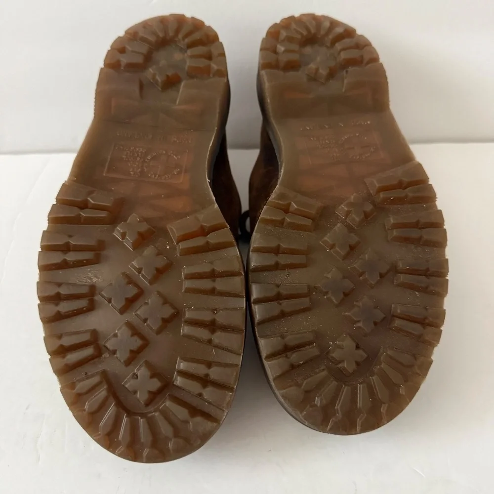 Dr. Martens 1461 Made In England Commander Oxford Shoes 3 Eye Brown Men's Size 6